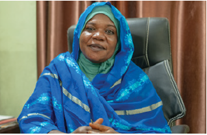 Photo officielle de Mme HAOUA HAYAT MAHAMAT YOUSSOF